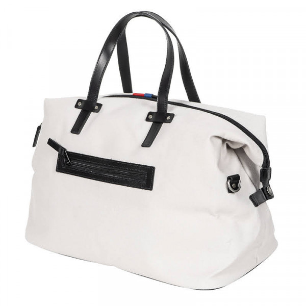 Helstons Two Days Holdall Canvas White