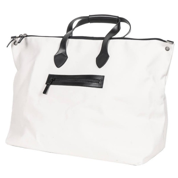 Helstons Journey Bag Large Canvas White Helstons Journey Bag Large Canvas White