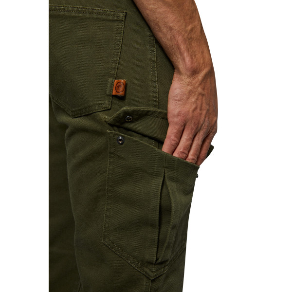 Rokker Cargo Pants Slim Olive