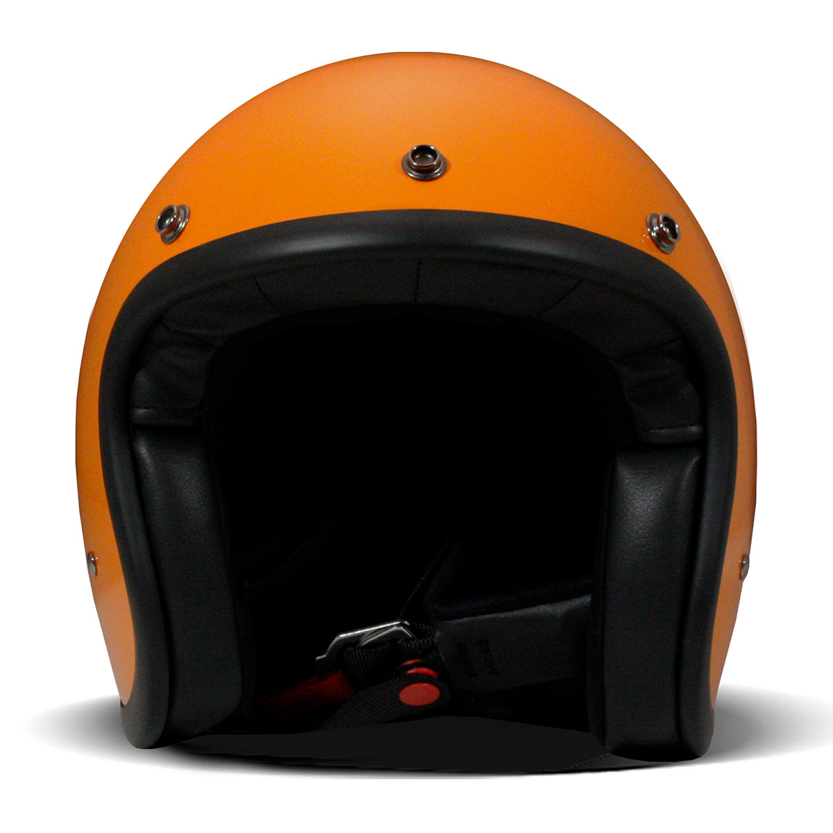 DMD Standard Collection Vintage Orange Motorcycle Helmet