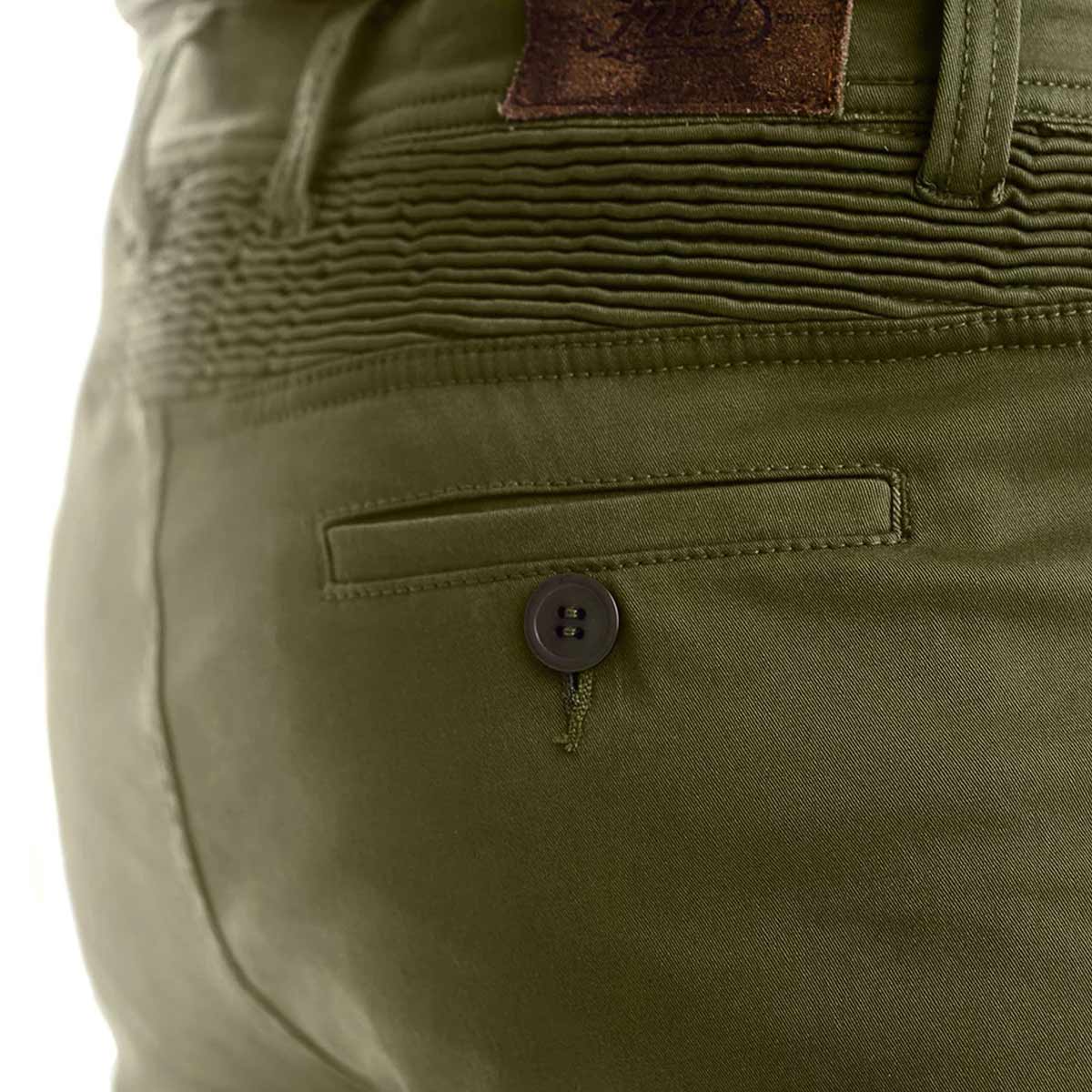 Olive zipper pants top