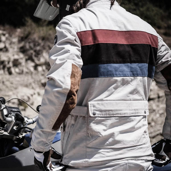 Fuel Rally Raid Jacket White