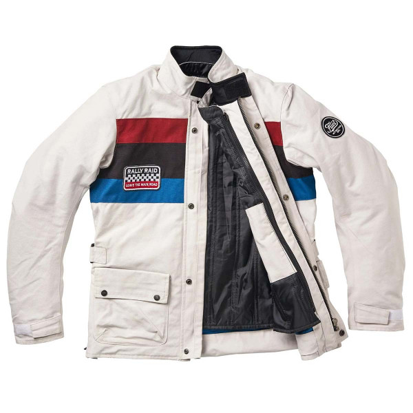 Fuel Rally Raid Jacket White