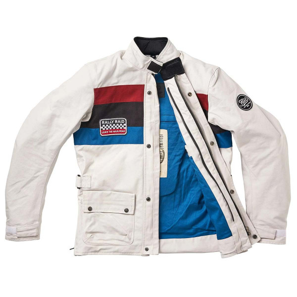 Fuel Rally Raid Jacket White