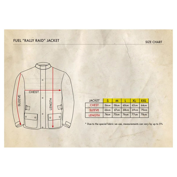 Fuel Rally Raid Jacket White