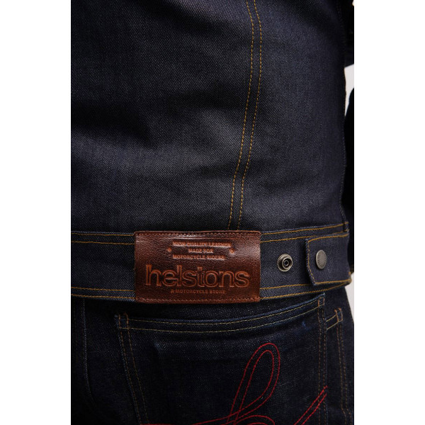 Helstons Yard Jacket Raw Denim