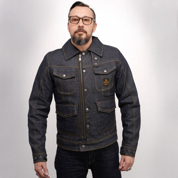 Helstons Yard Jacket Raw Denim