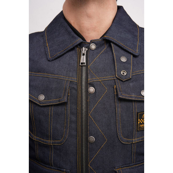 Helstons Yard Jacket Raw Denim