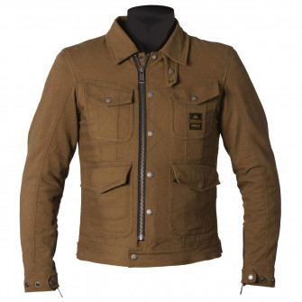 Helstons Yard Armalith Jacket Khaki
