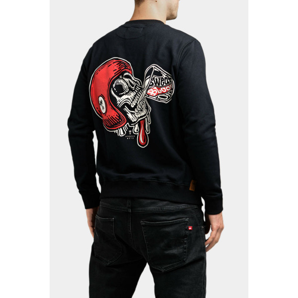 Pando Moto John Skull 01 Unisex Sweatshirt