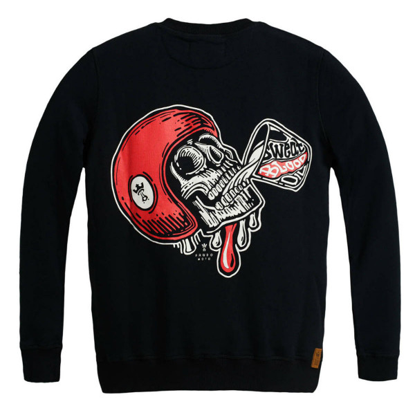 Pando Moto John Skull 01 Unisex Sweatshirt