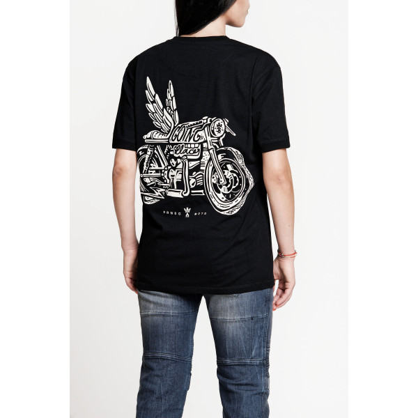 Pando Moto Mike Wing 01 Unisex T-Shirt