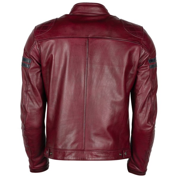 Helstons Chevy Leather Jacket Bordeaux Helstons Chevy Leather Jacket Bordeaux