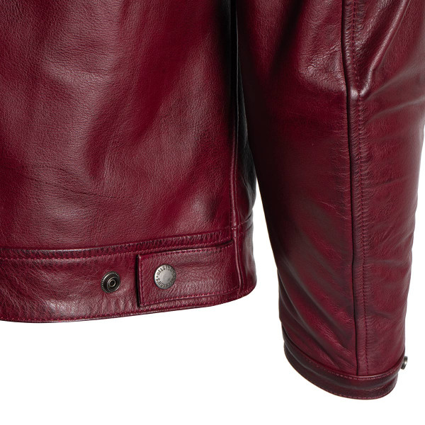 Helstons Chevy Leather Jacket Bordeaux