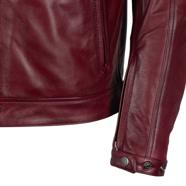 Helstons Chevy Leather Jacket Bordeaux