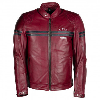 Helstons Chevy Leather Jacket Bordeaux