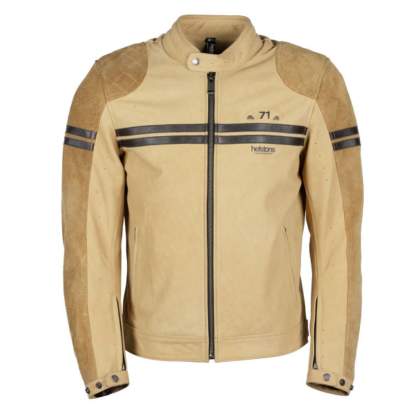 Helstons Chevy Air Leather Jacket Sand