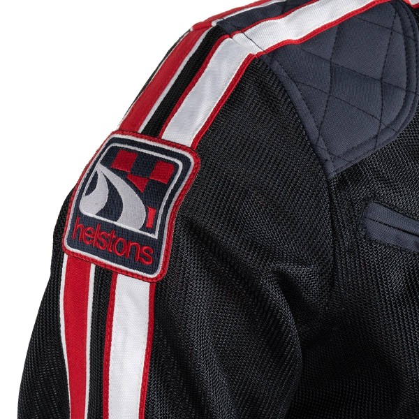 Helstons Pace Air Mesh Textile Jacket Blue Helstons Pace Air Mesh Textile Jacket Blue