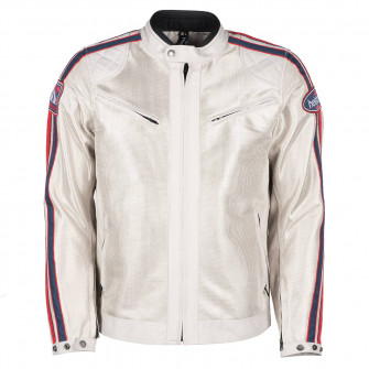 Helstons Pace Air Mesh Textile Jacket Silver