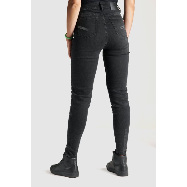 Pando Moto Kusari Cor 01 Ladies Jeans Black Pando Moto Kusari Cor 01 Ladies Jeans Black
