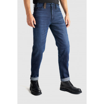 Pando Moto Arnie Slim Men's Jeans Blue