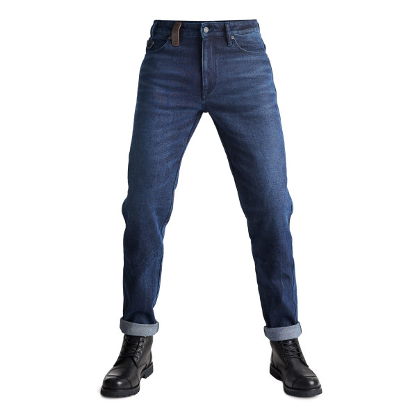 Pando Moto Arnie Slim Men's Jeans Blue