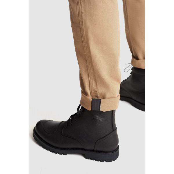 Pando Moto Desert Cargo Pants Beige