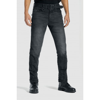 Pando Moto Robby Slim Black Riding Jeans