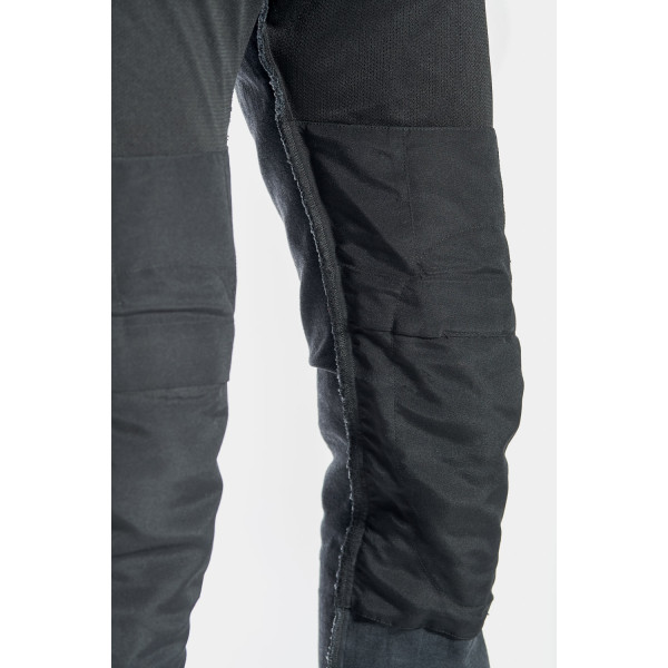 Pando Moto Robby Slim Black Riding Jeans