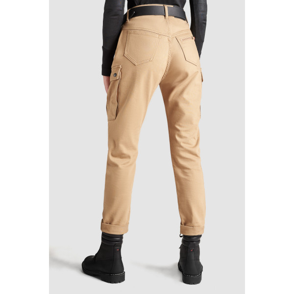 Pando Moto Mila Cargo Pants Beige 