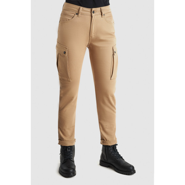 Pando Moto Mila Cargo Pants Beige 