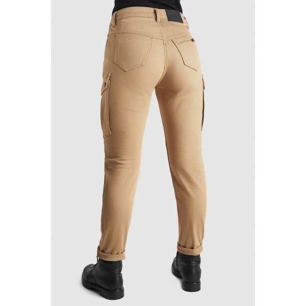 Pando Moto Mila Cargo Pants Beige 