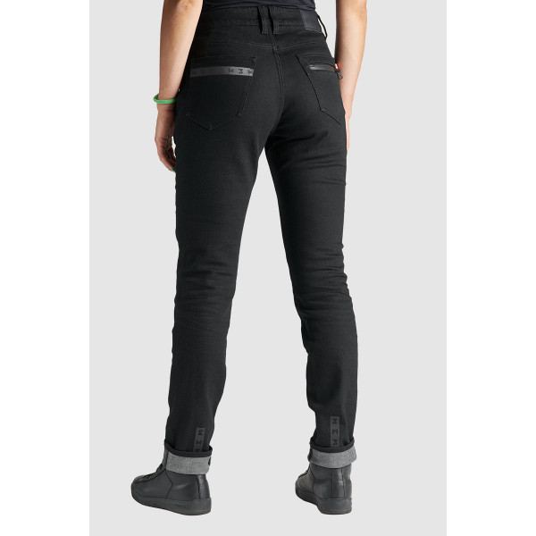 Pando Moto Kissaki Arm 01 Jeans Black - Women