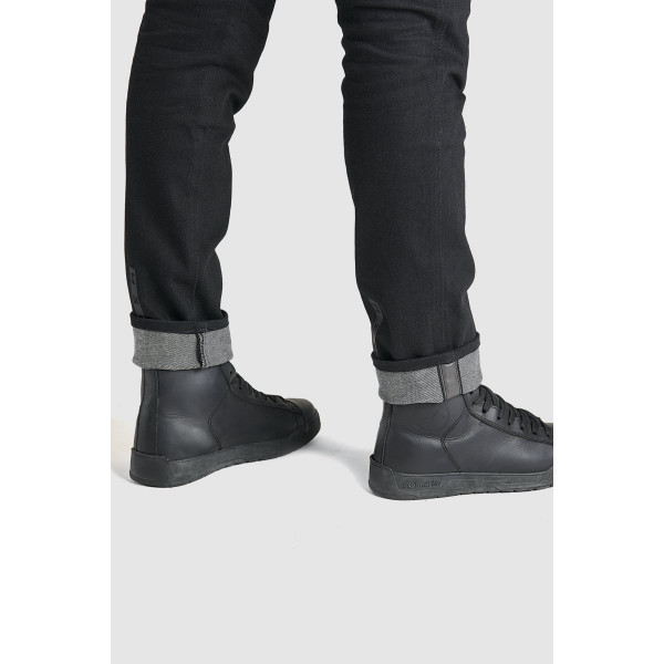Pando Moto Kissaki Arm 01 Jeans Black - Women