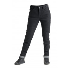 Pando Moto Kissaki Arm 01 Ladies Jeans Black