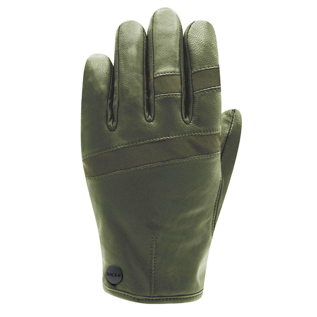 Racer Bridge Motorcycle Glove Khaki