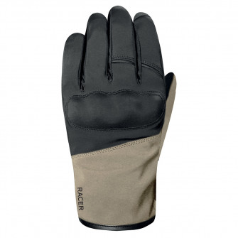 Racer Wildry Gloves - Black/Beige