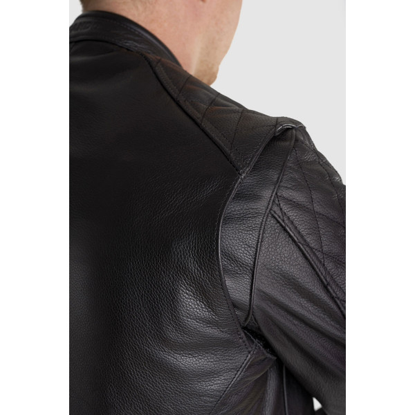 Pando Moto Twin Leather Jacket Black