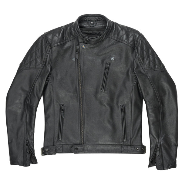 Pando Moto Twin Leather Jacket Black