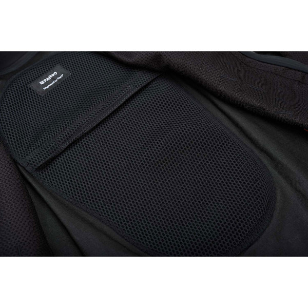 Pando Moto Commando UH Black Mesh Riding Shirt