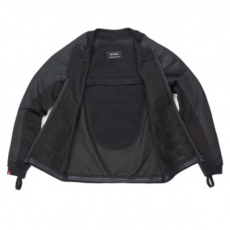 Pando Moto Commando UH Black Mesh Riding Shirt