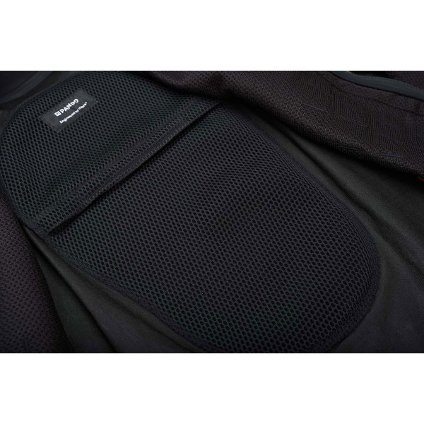 Pando Moto Commando UH Black Mesh Riding Shirt