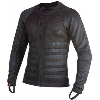 Pando Moto Commando UH Black Mesh Riding Shirt