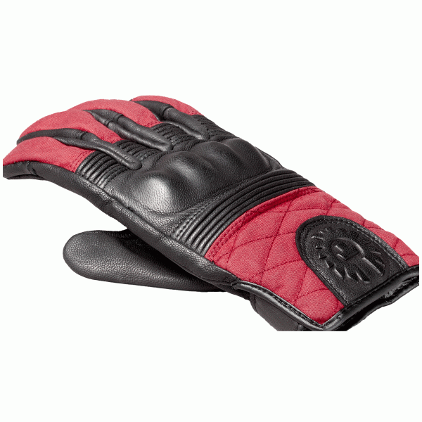 Belstaff Hampstead Gloves Black / Red