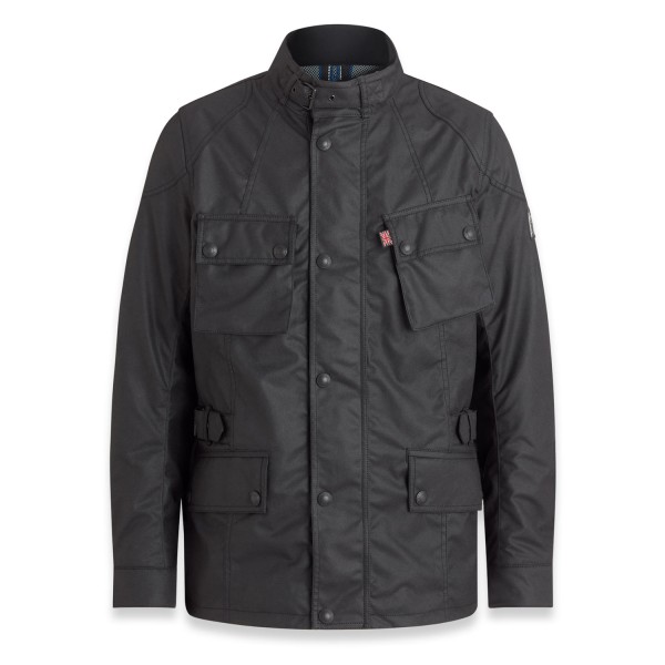 Belstaff Stealth Crosby Waxed Cotton Jacket - Black
