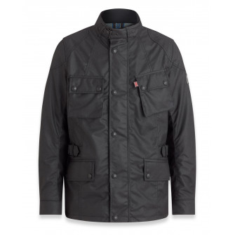 Belstaff Stealth Crosby Waxed Cotton Jacket - Black