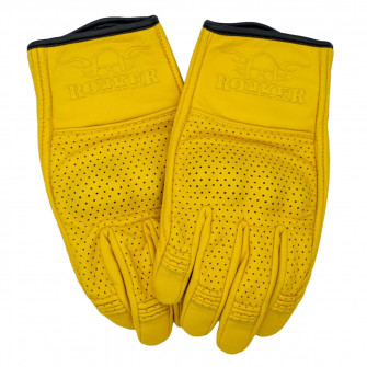 Rokker Tucson Perforated Glove Yellow