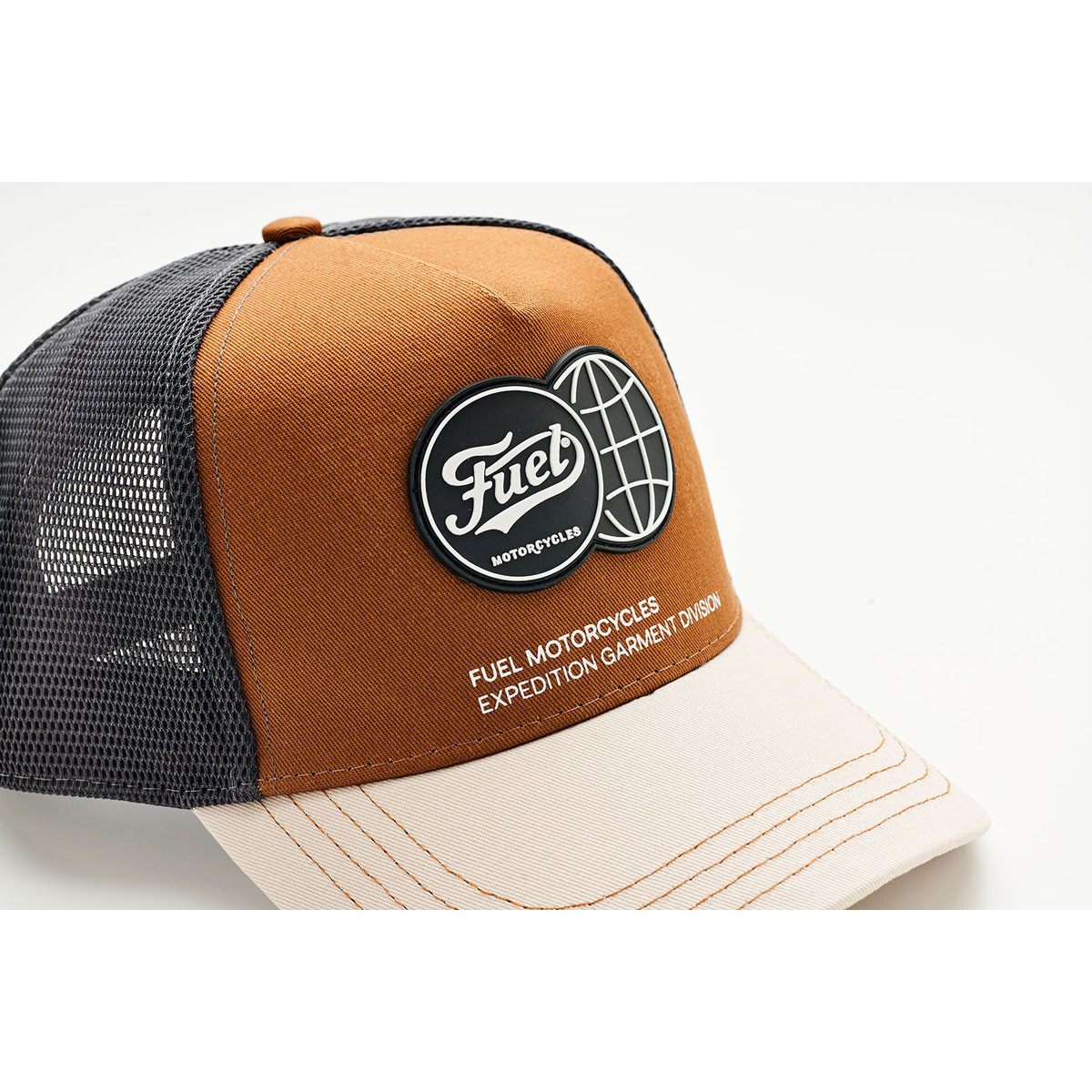 Fuel Logo Cap Brown by Fuel Motorcycles