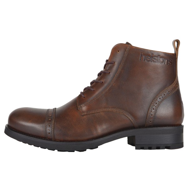 Helstons Rogue Leather Boot Brown Helstons Rogue Leather Boot Brown