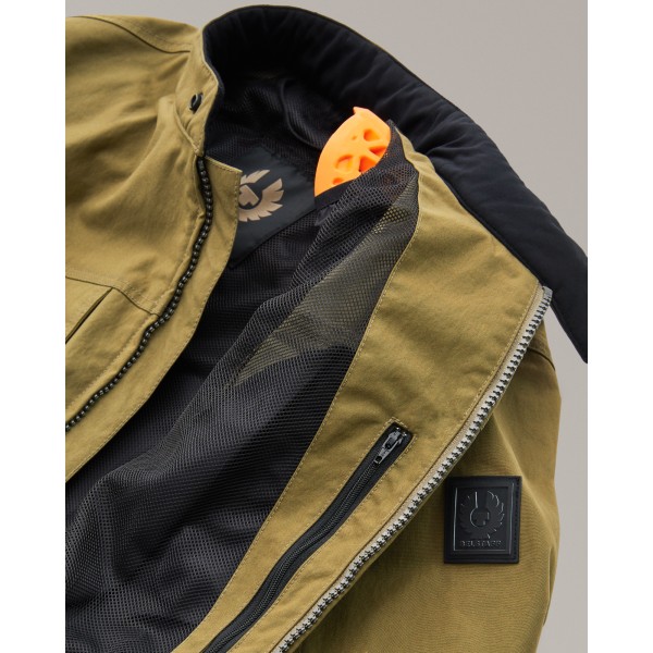 Belstaff Airflow Motorcycle Jacket - Olive 